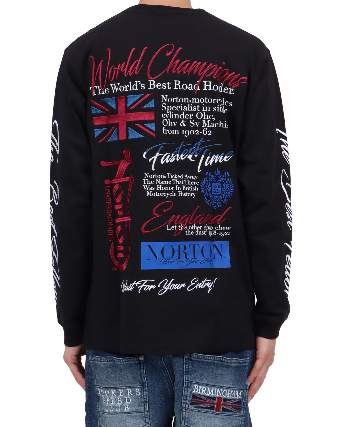 ブラック：174cm62kg(Lサイズ着用)