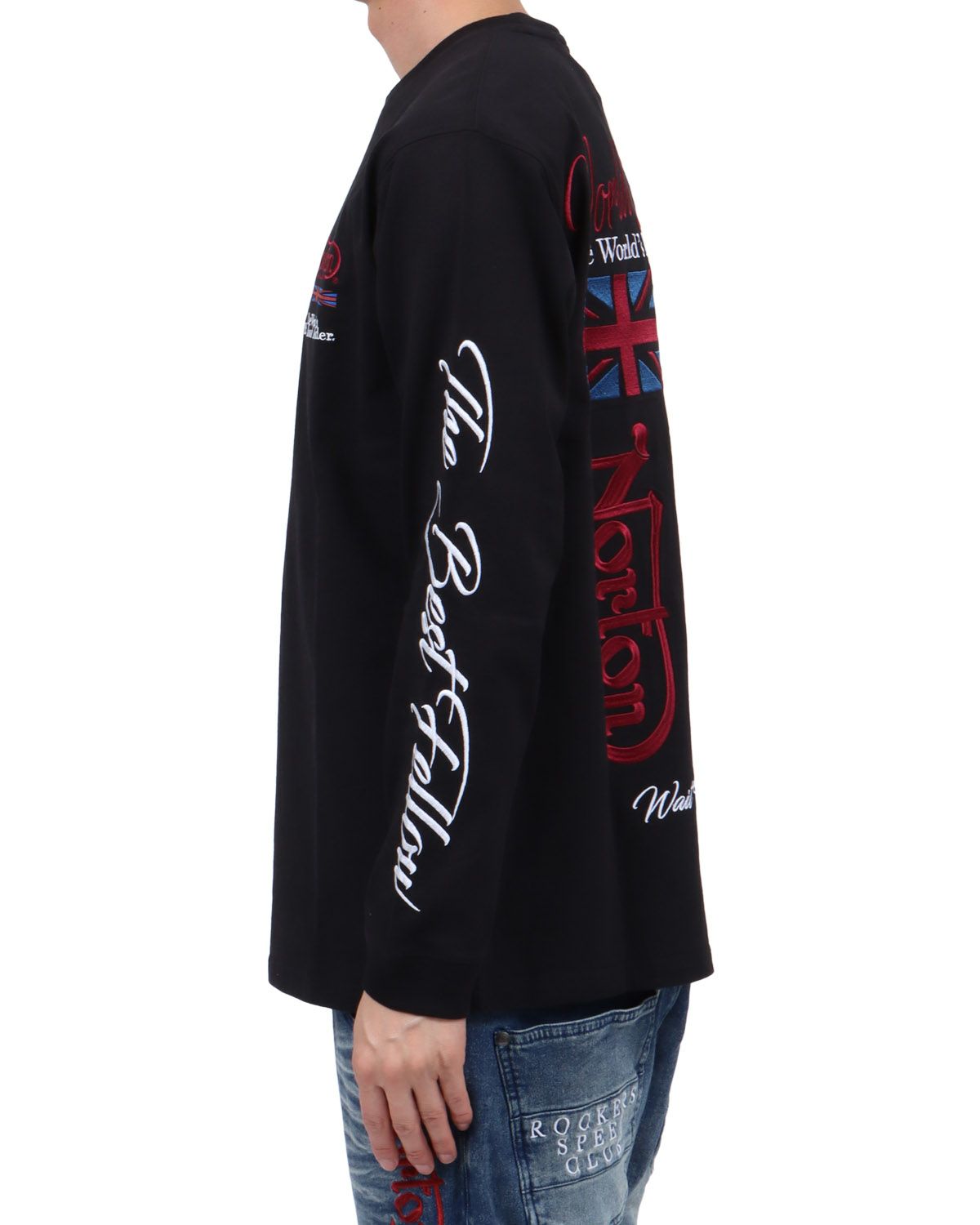 ブラック：174cm62kg(Lサイズ着用)