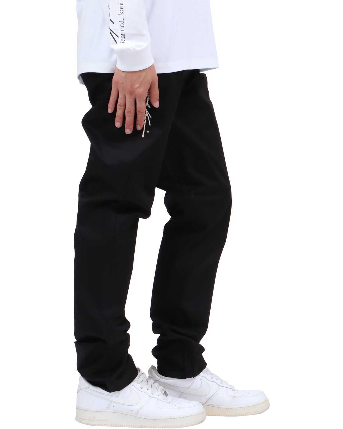 ブラック：174cm62kg(34inc着用)