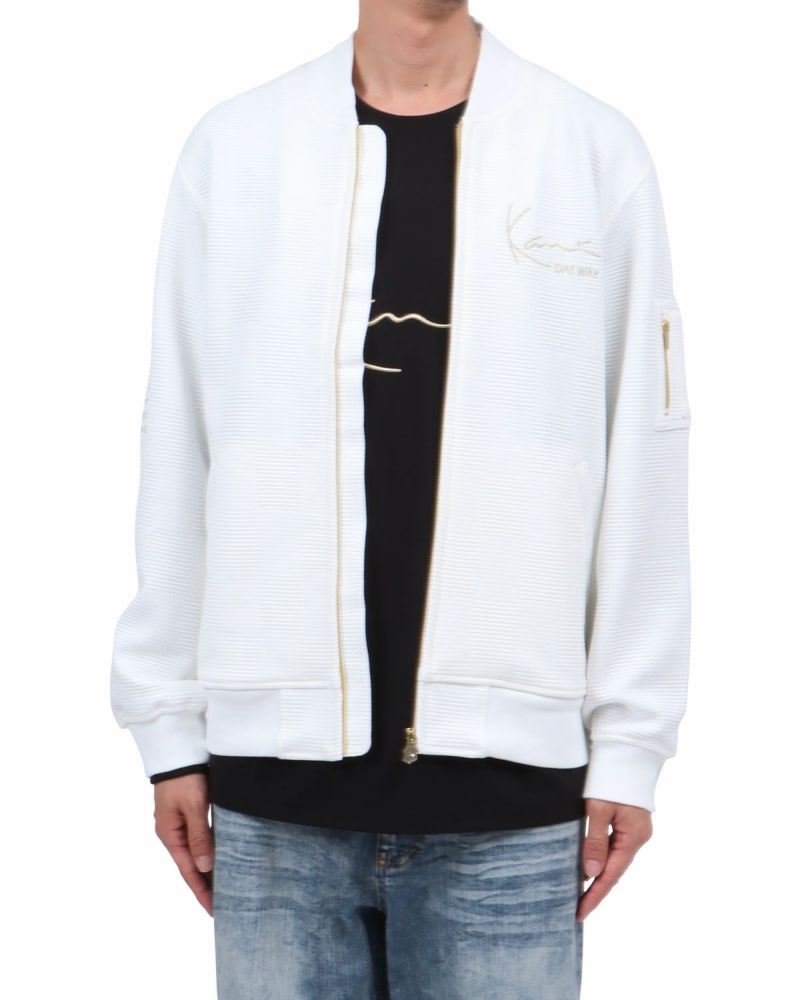 ホワイト：174cm62kg(Lサイズ着用)