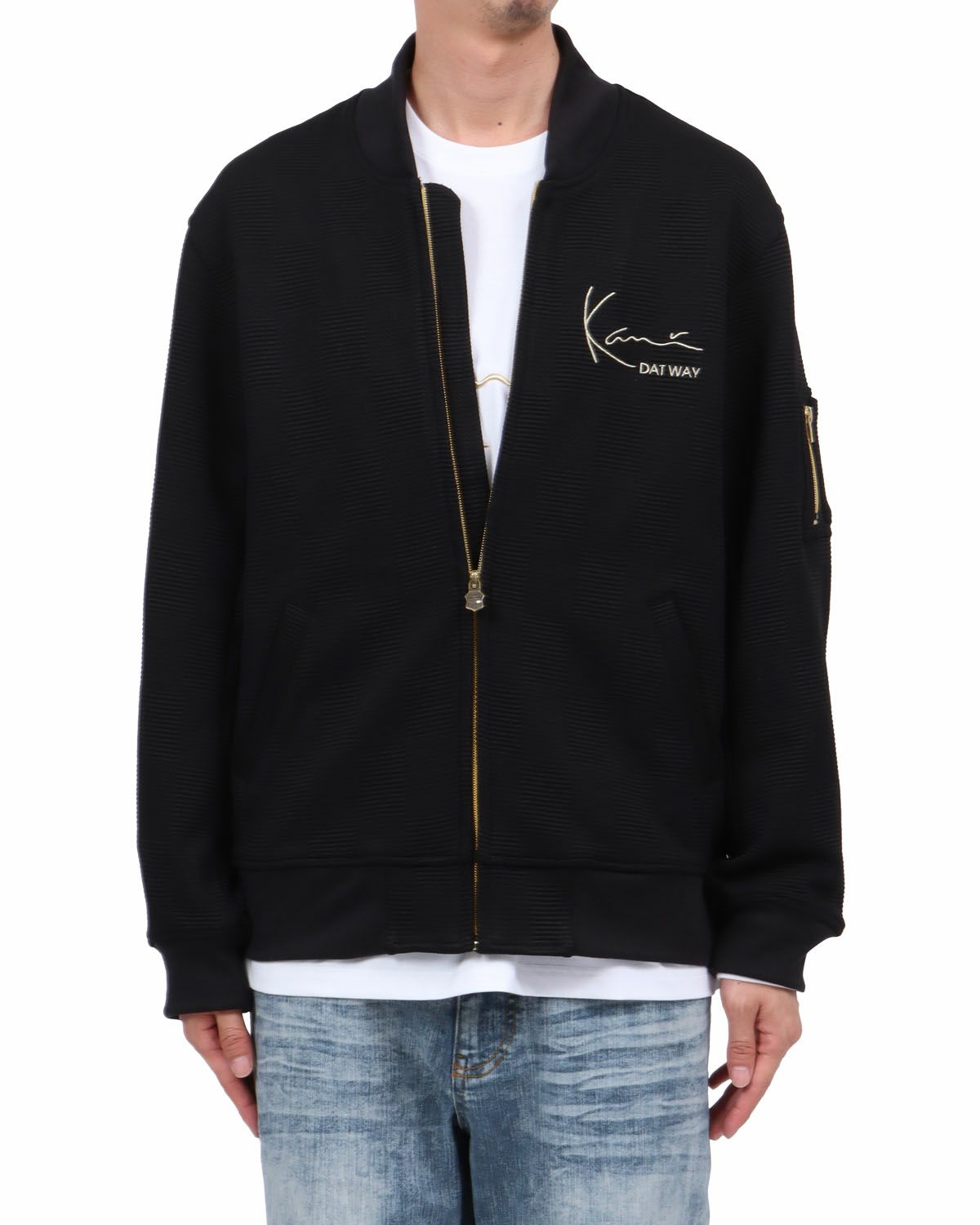 ブラック：174cm62kg(Lサイズ着用)