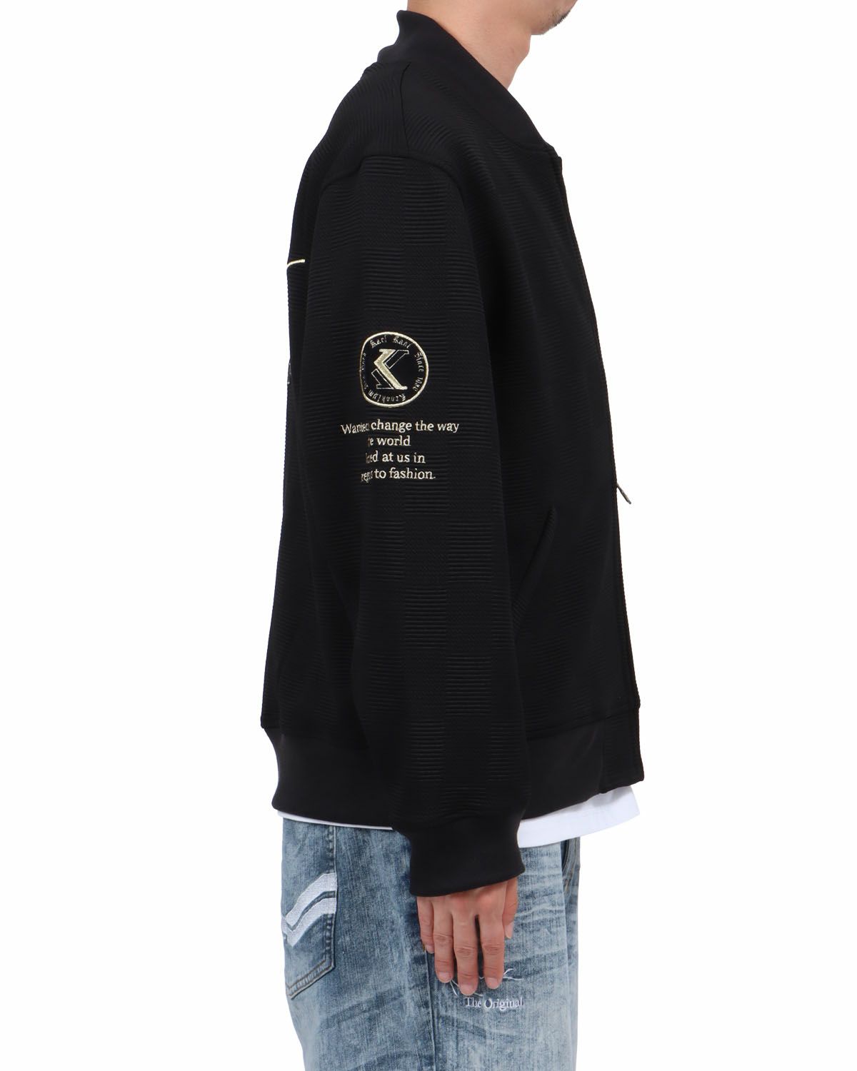 ブラック：174cm62kg(Lサイズ着用)