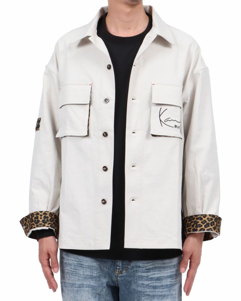 オフホワイト：174cm62kg(Lサイズ着用)