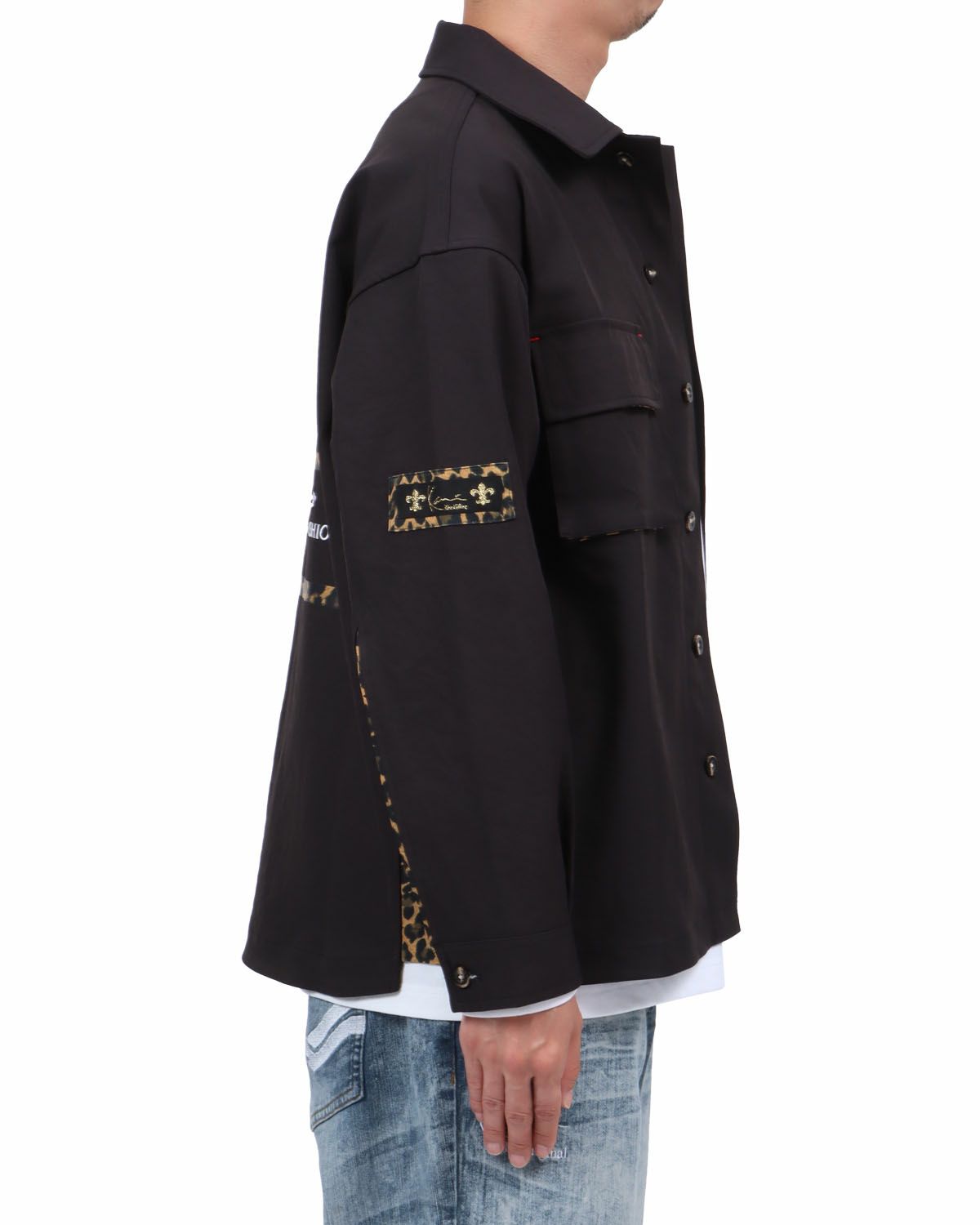 ブラック：174cm62kg(Lサイズ着用)