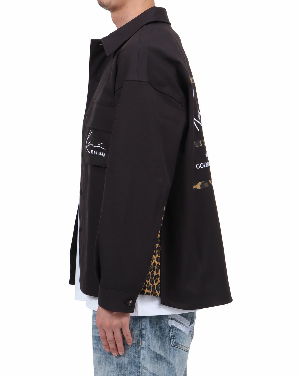 ブラック：174cm62kg(Lサイズ着用)