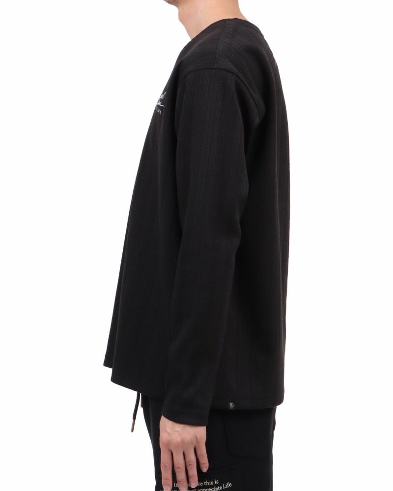 ブラック：174cm62kg(Lサイズ着用)