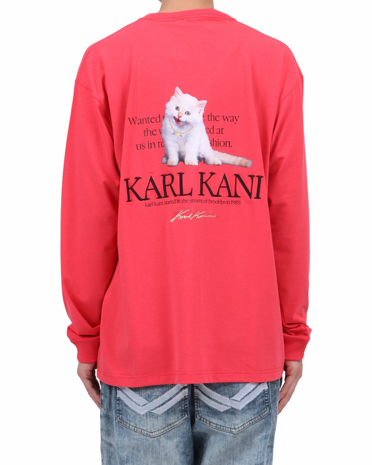 サーモンピンク：174cm62kg(Lサイズ着用)