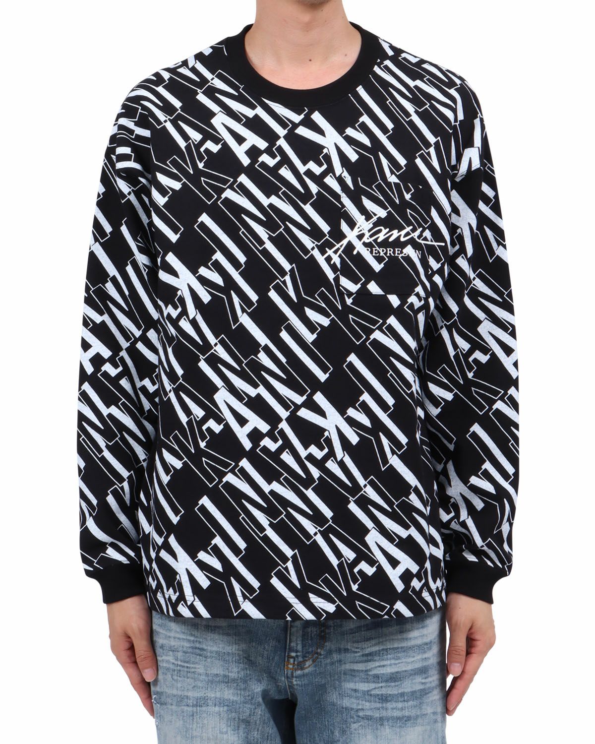 ブラック：174cm62kg(Lサイズ着用)