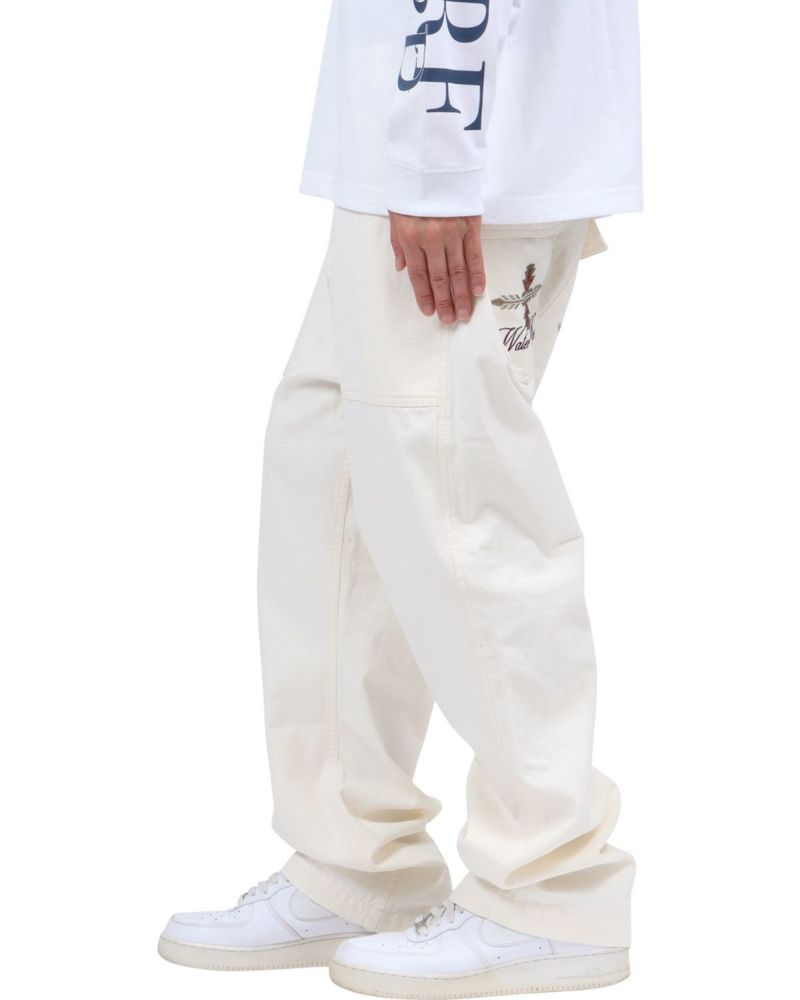 オフホワイト：174cm62kg(Lサイズ着用)