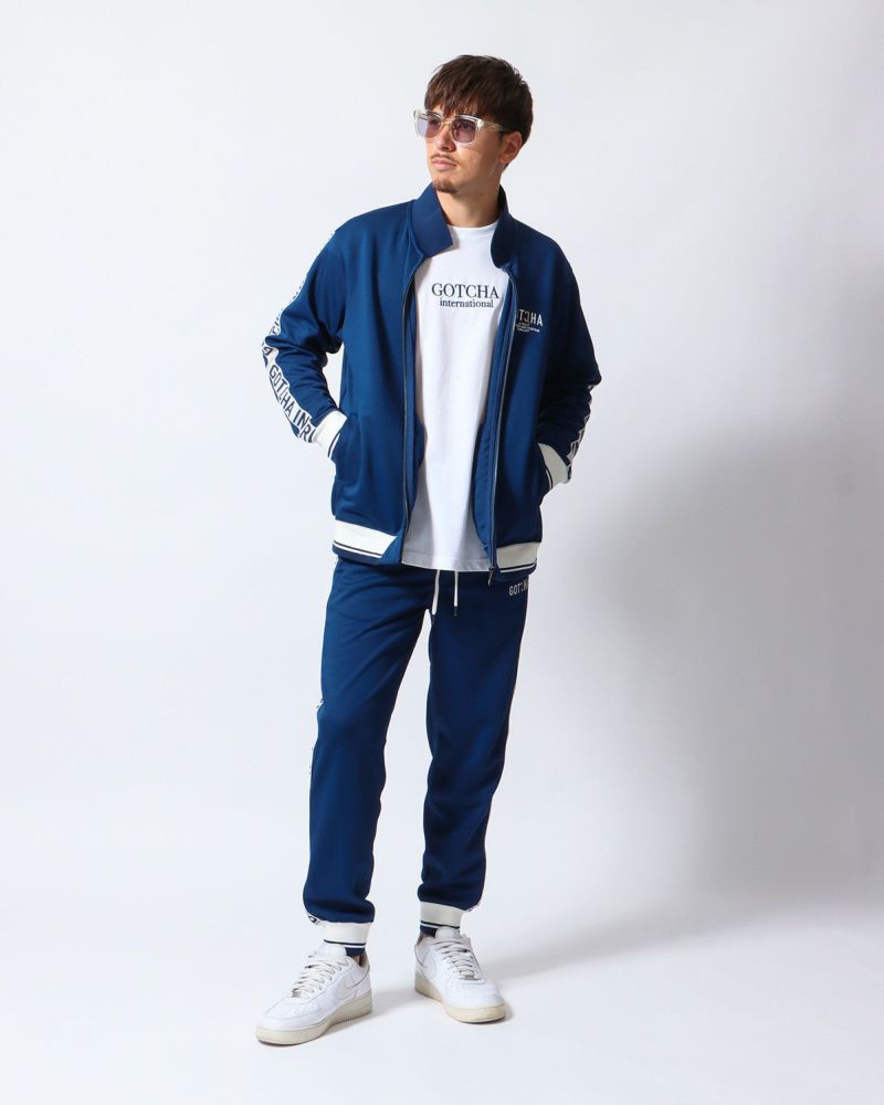 ネイビー：180cm/70kg(Lサイズ着用)