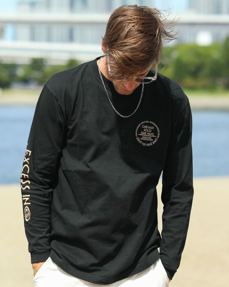 ブラック：183cm/70kg(Lサイズ着用)