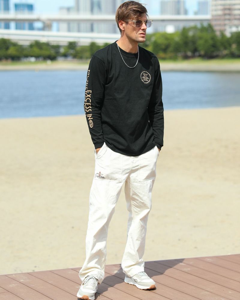 ブラック：183cm/70kg(Lサイズ着用)