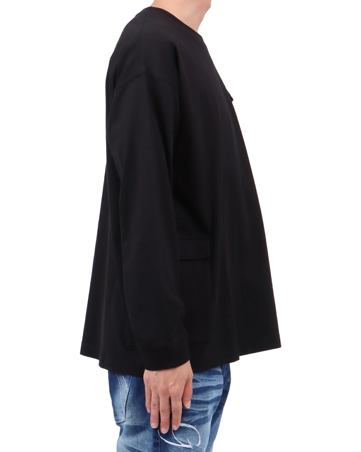 ブラック：174cm62kg(Lサイズ着用)