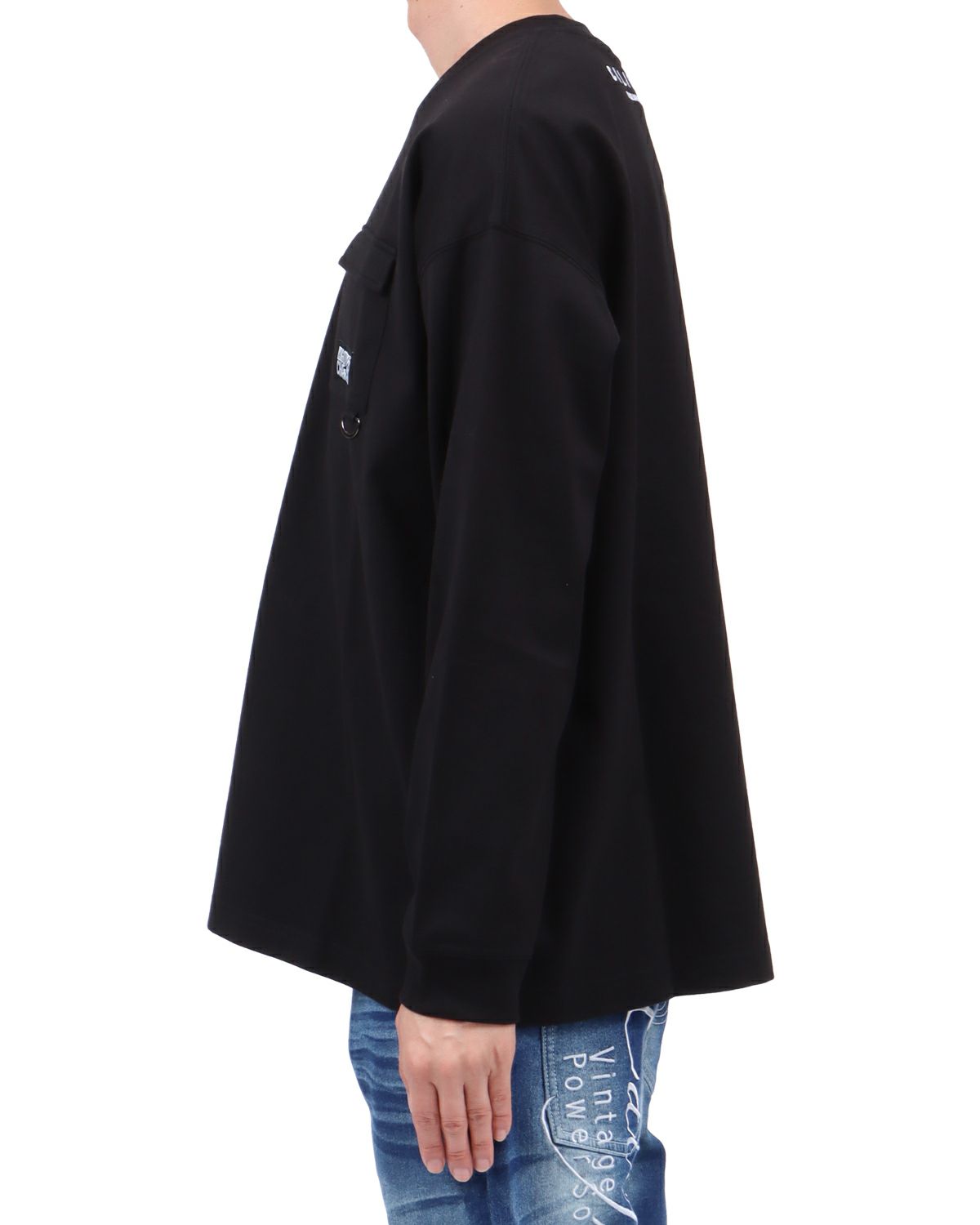 ブラック：174cm62kg(Lサイズ着用)