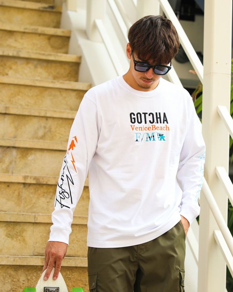 ホワイト：180cm/70kg(Lサイズ着用)