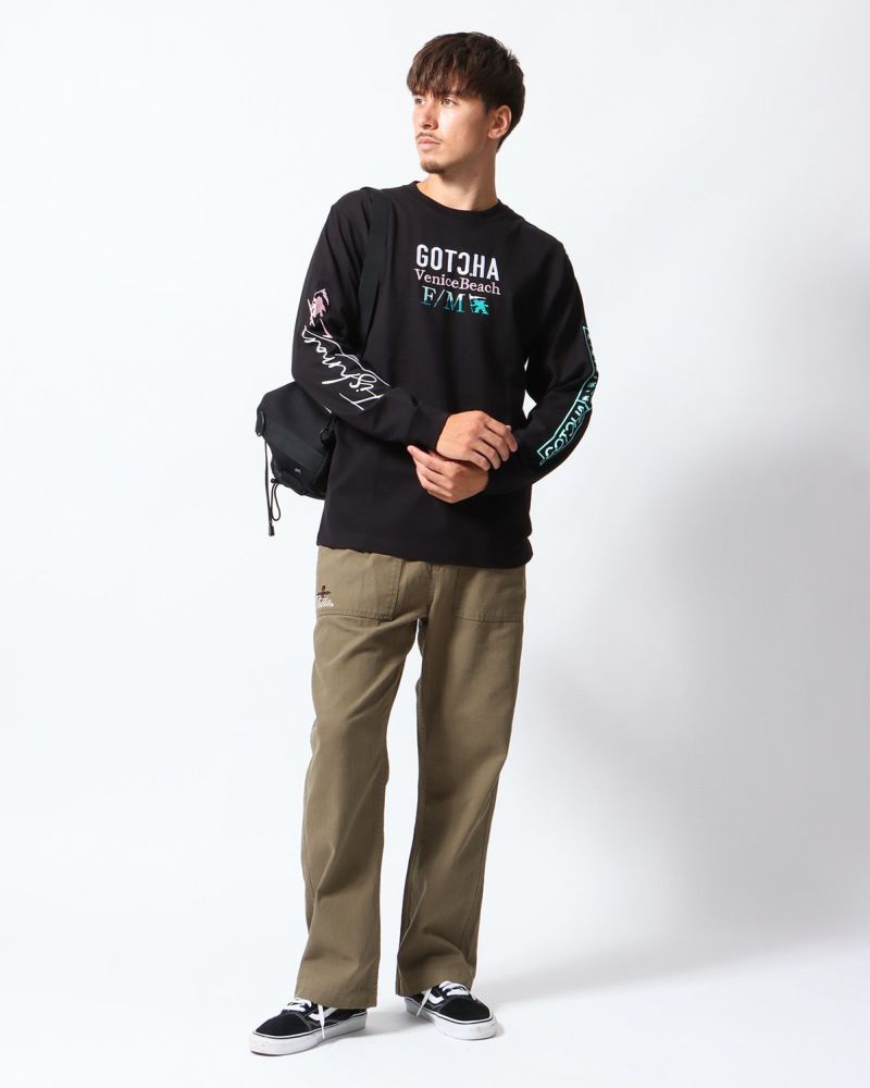 ブラック：180cm/70kg(Lサイズ着用)