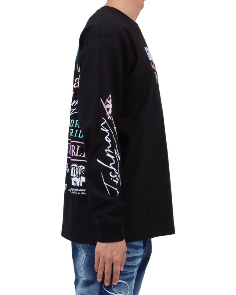 ブラック：174cm62kg(Lサイズ着用)