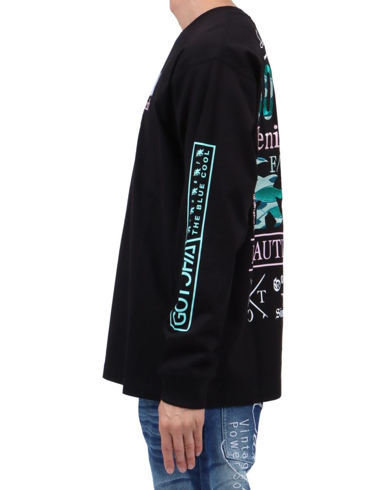 ブラック：174cm62kg(Lサイズ着用)