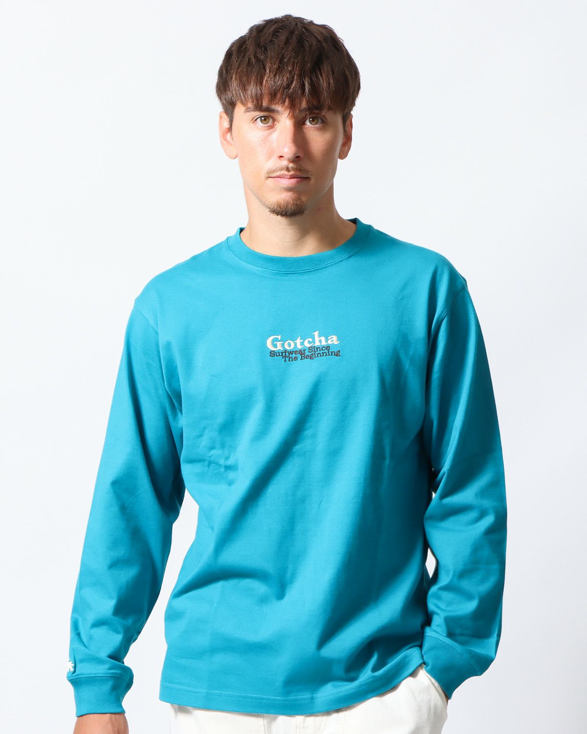 ブルー：180cm/70kg(Lサイズ着用)