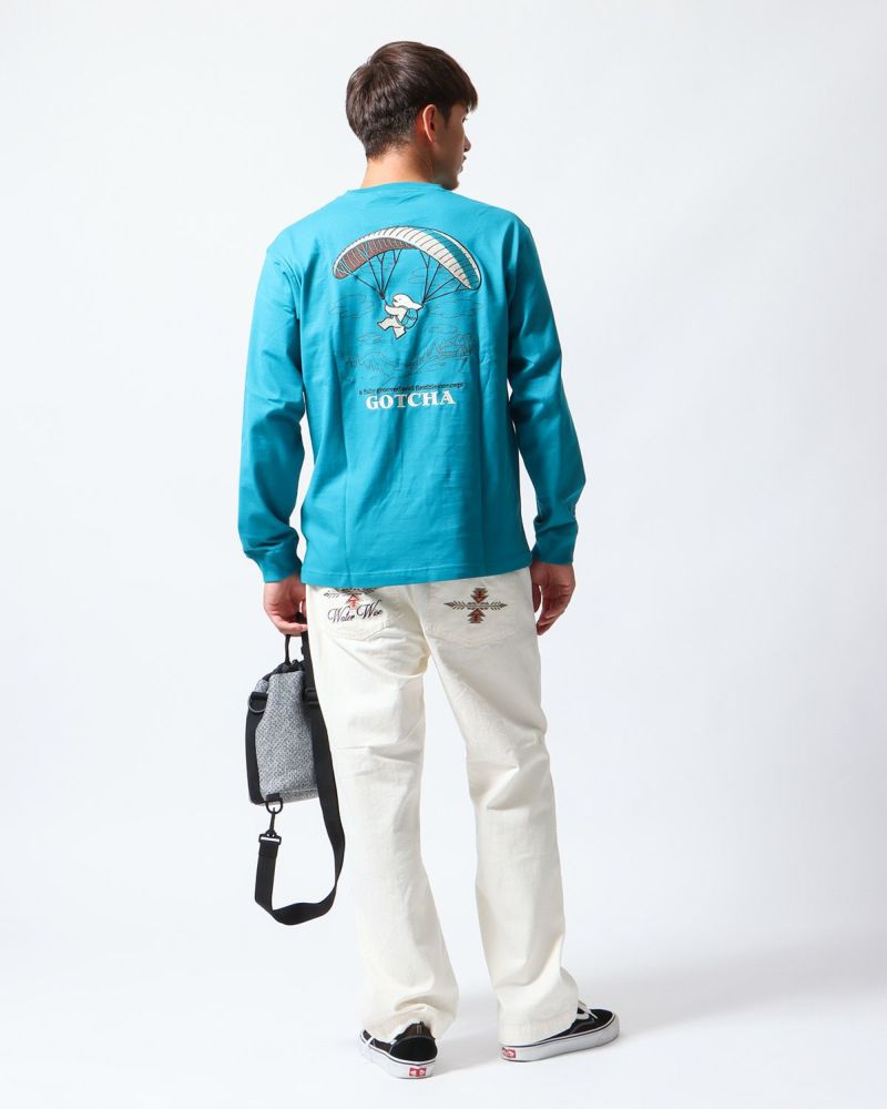 ブルー：180cm/70kg(Lサイズ着用)