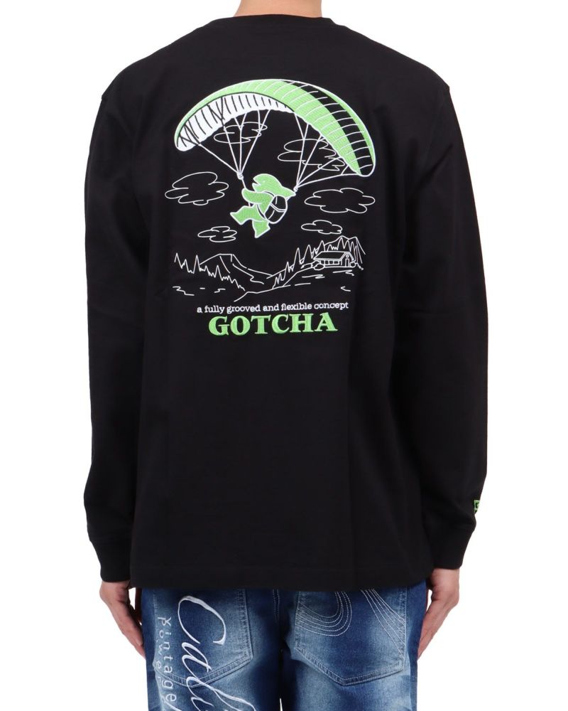 ブラック：174cm62kg(Lサイズ着用)