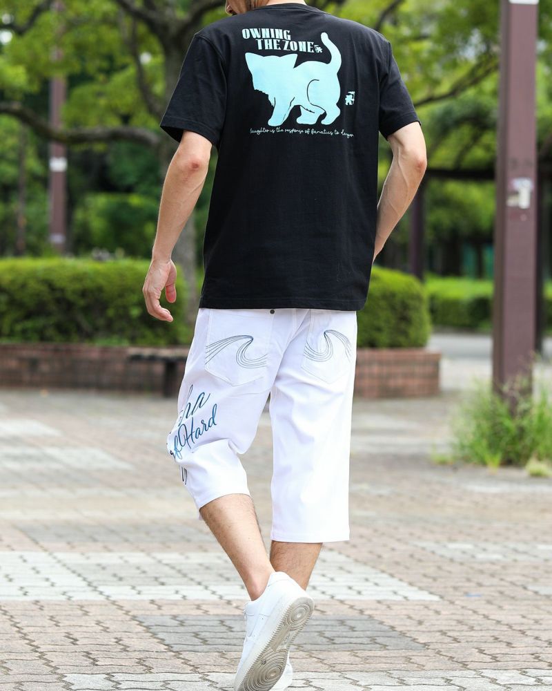 ターコイズ：178cm68kg(Lサイズ着用)