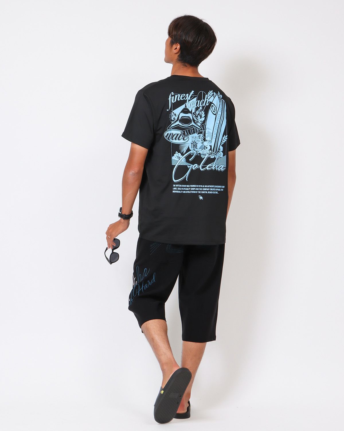 ブラック：178cm68kg(Lサイズ着用)