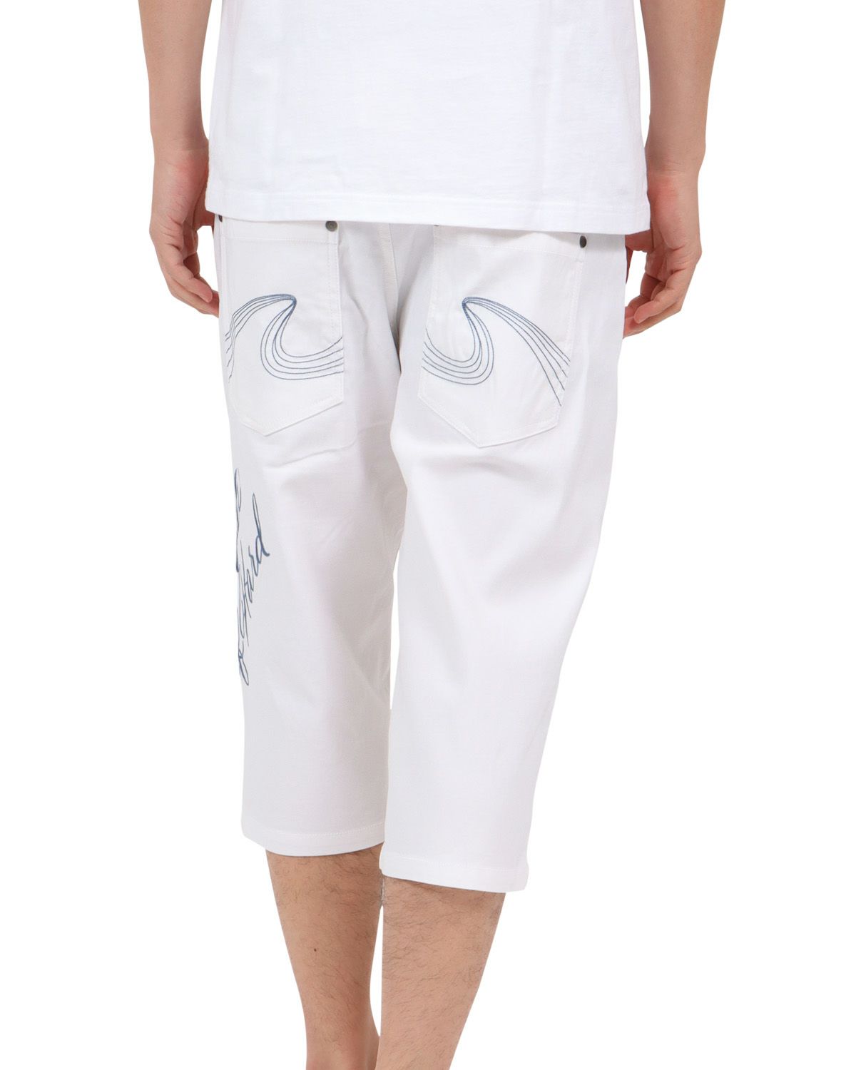 ホワイト：180cm67kg(Lサイズ着用)