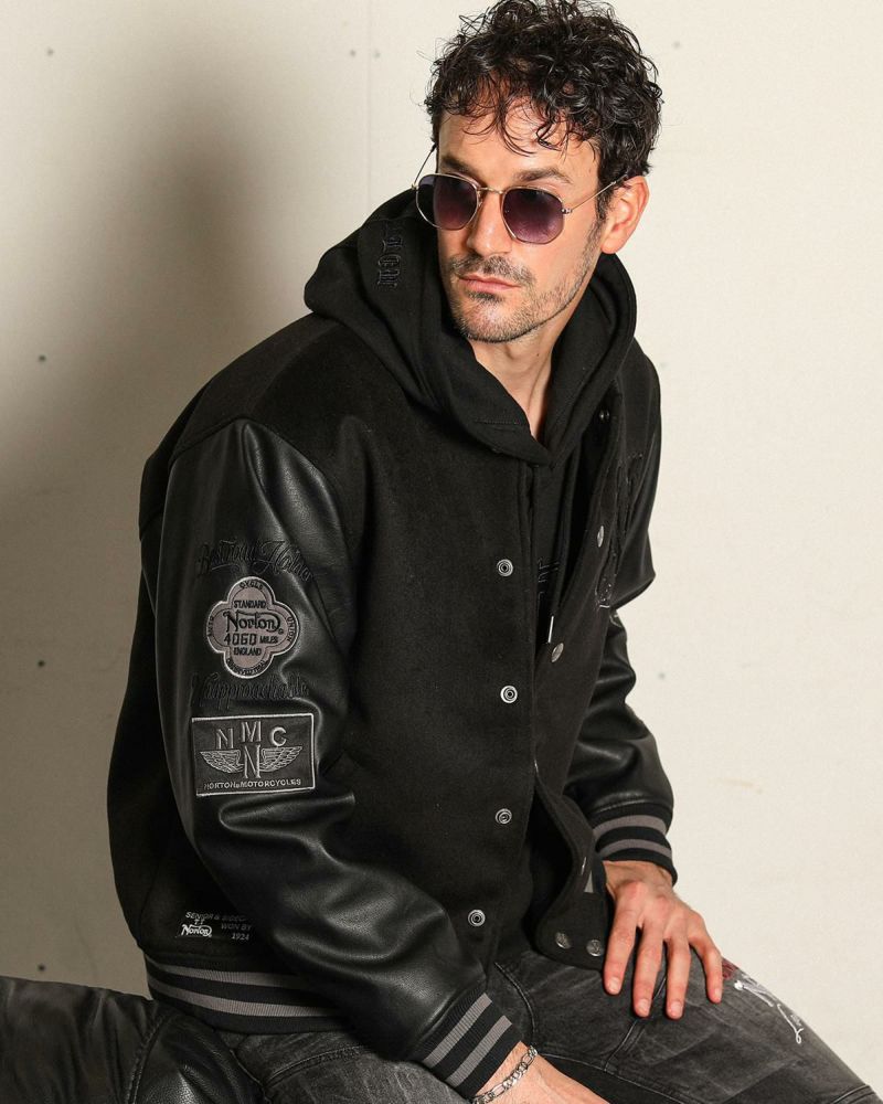 Norton] モノトーン サガラ スタジャン | PEET ONLINE STORE