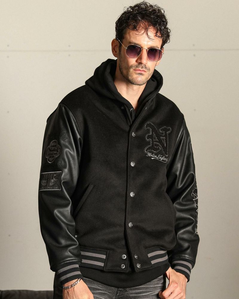 Norton] モノトーン サガラ スタジャン | PEET ONLINE STORE