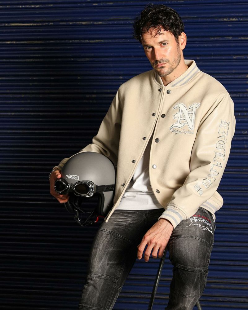 Norton] モノトーン サガラ スタジャン | PEET ONLINE STORE