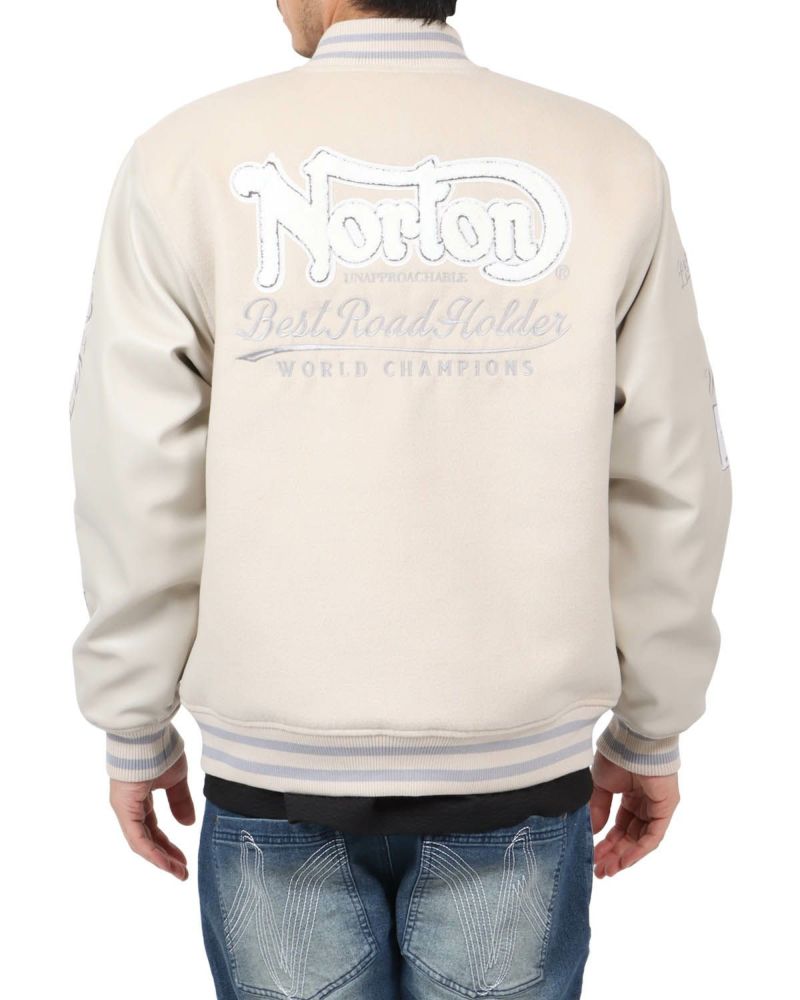 Norton] モノトーン サガラ スタジャン | PEET ONLINE STORE