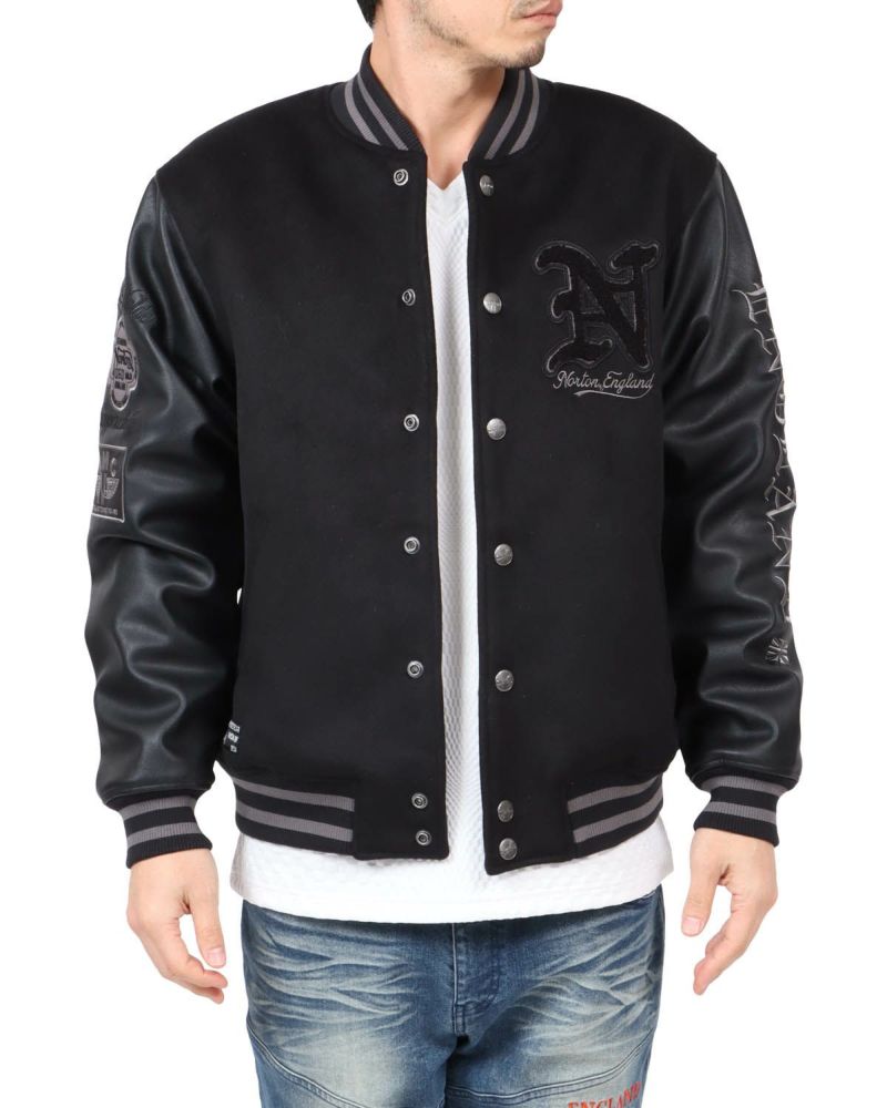 Norton] モノトーン サガラ スタジャン | PEET ONLINE STORE