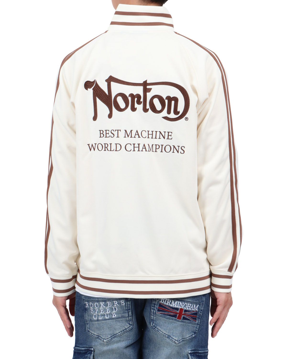 オフホワイト：174cm62kg(Lサイズ着用)