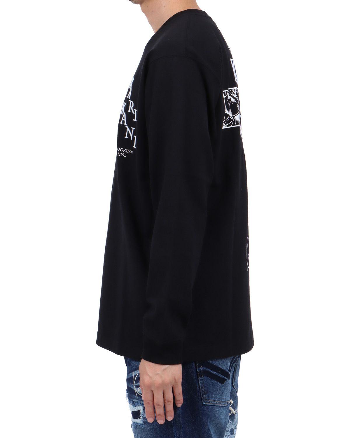 ブラック：174cm62kg(Lサイズ着用)