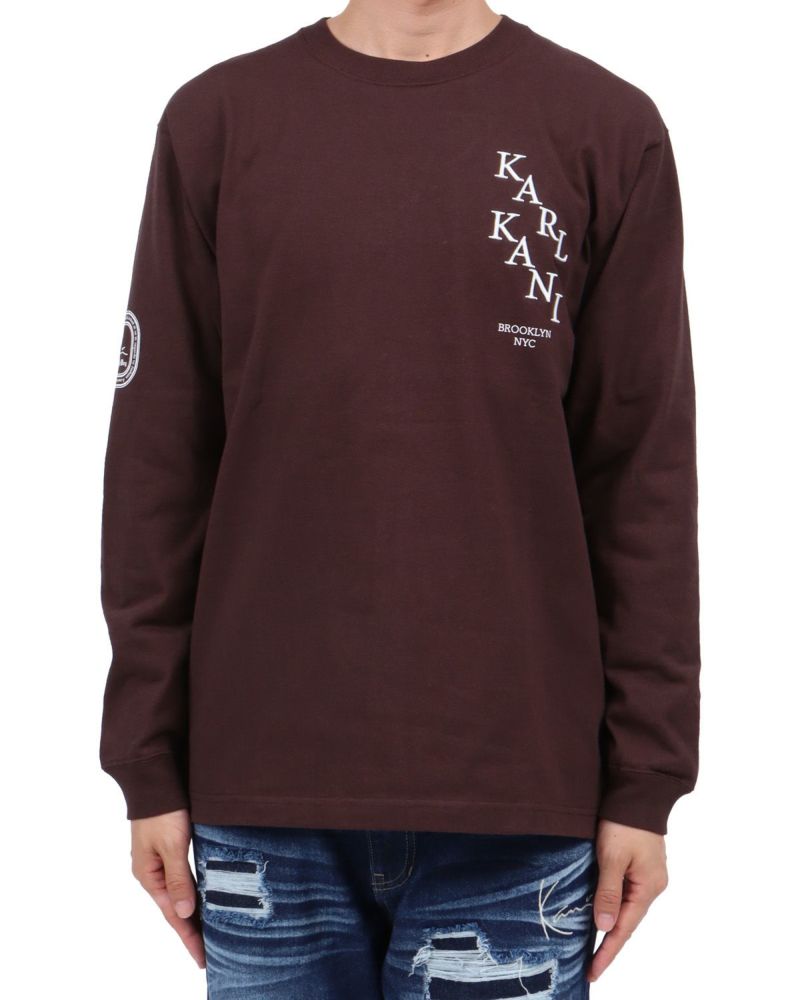 チョコレート：174cm62kg(Lサイズ着用)