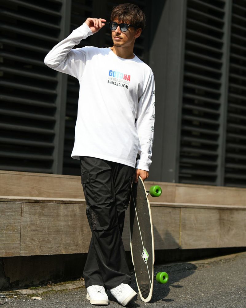 ブラック：180cm/70kg(Lサイズ着用)