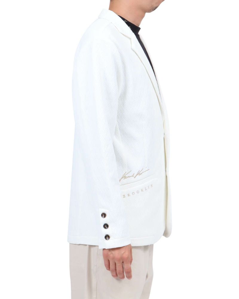 オフホワイト：174cm62kg(Lサイズ着用)