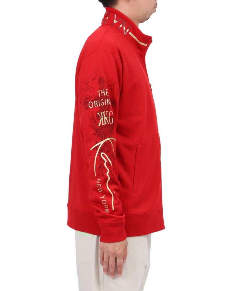 レッド：174cm62kg(Lサイズ着用)