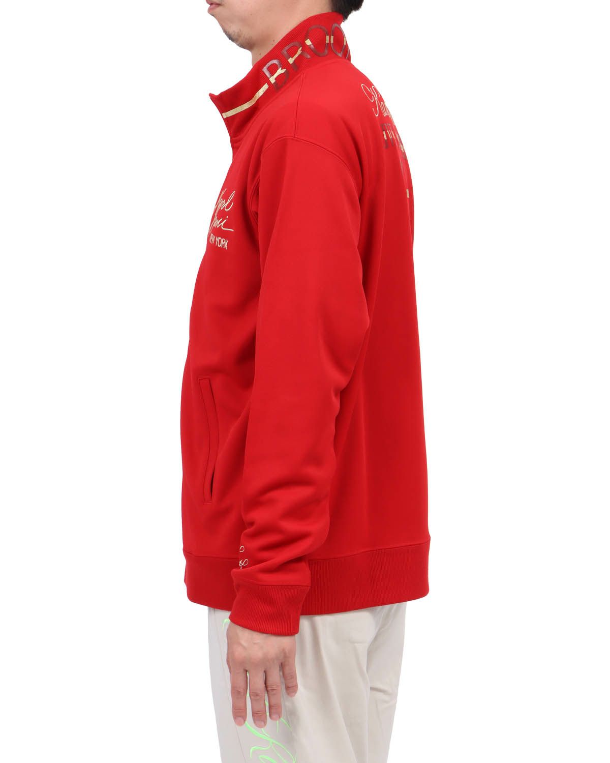 レッド：174cm62kg(Lサイズ着用)