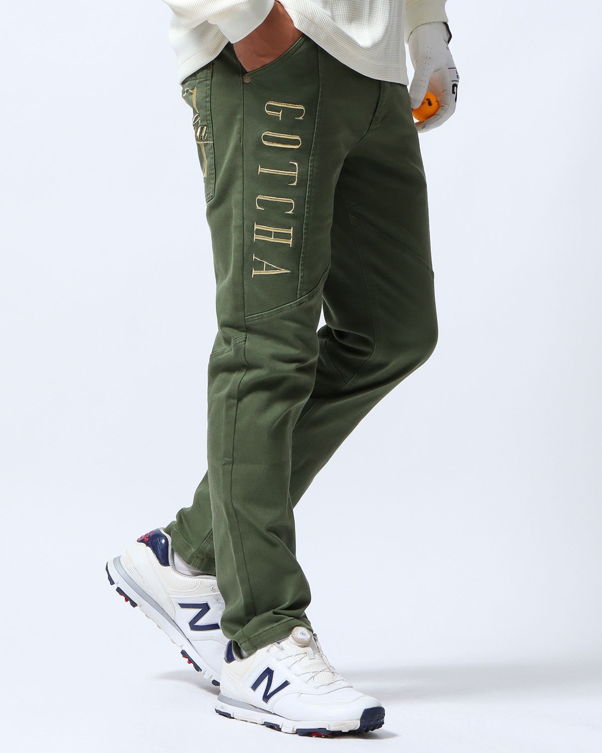 カーキ：180cm/70kg(Mサイズ着用)