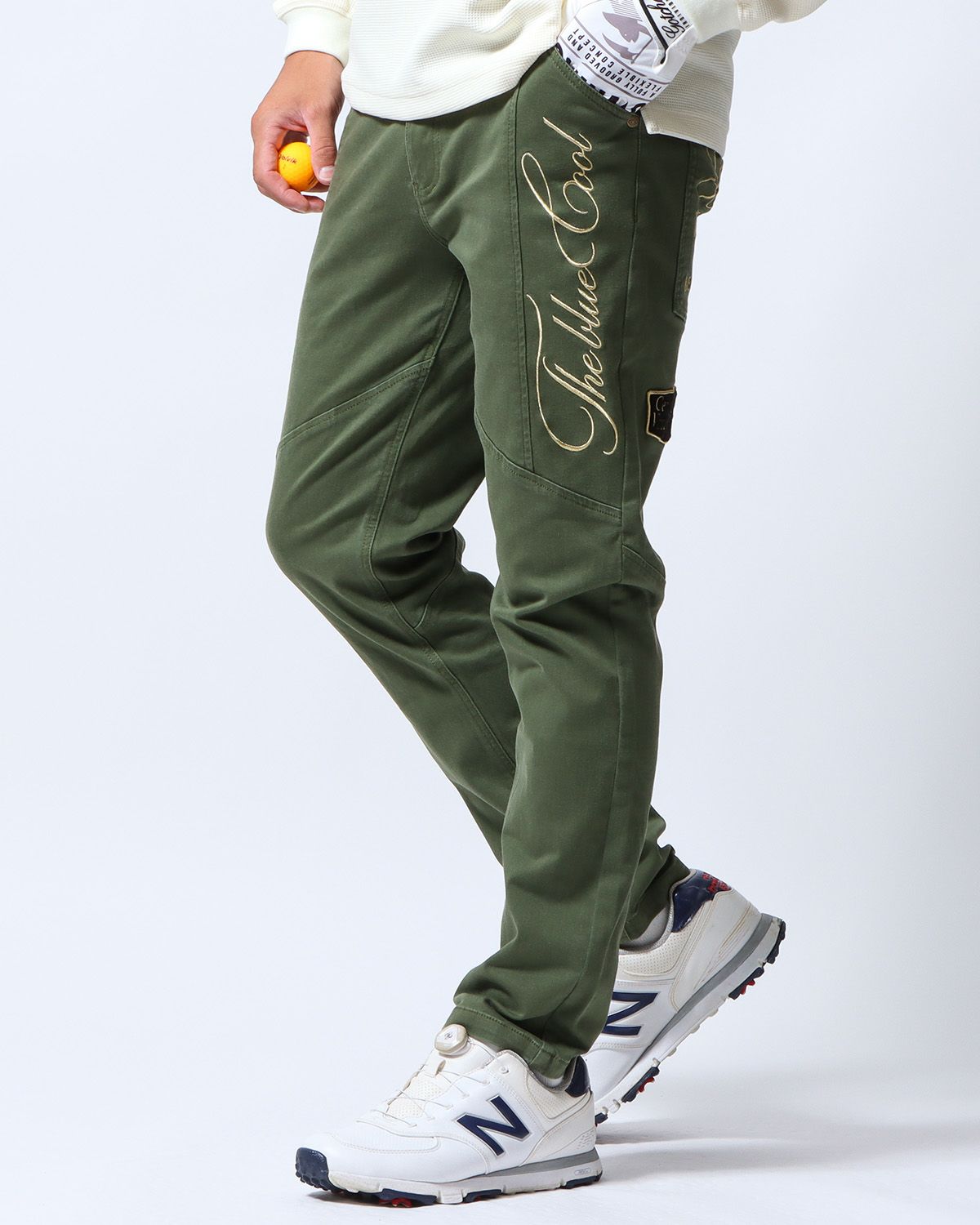 カーキ：180cm/70kg(Mサイズ着用)