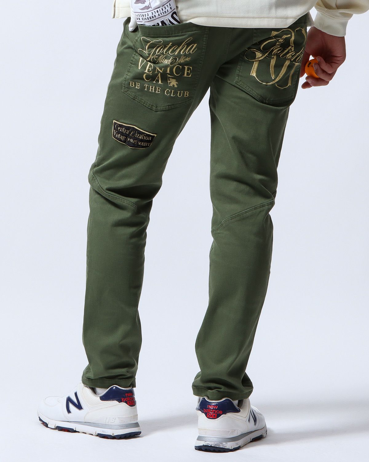 カーキ：180cm/70kg(Mサイズ着用)