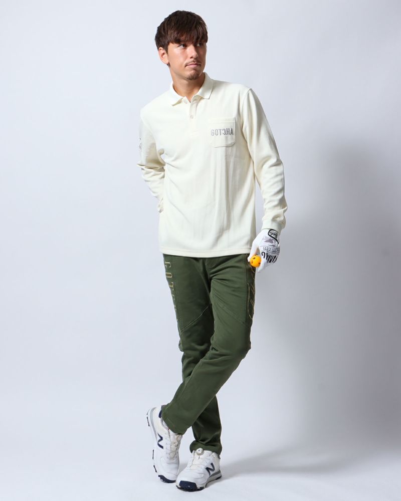 GOTCHA GOLF] ストレッチ ゴールド 刺繍 パンツ | PEET ONLINE STORE