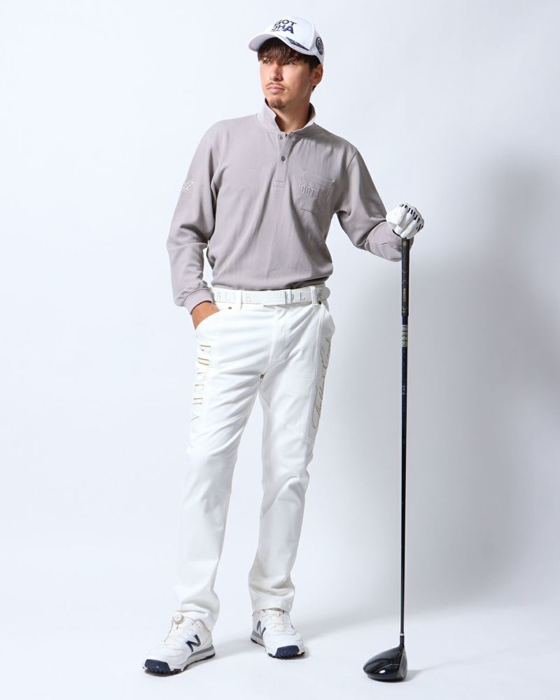 ホワイト：180cm/70kg(Lサイズ着用)