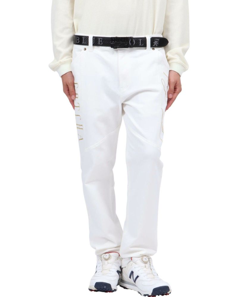 ホワイト：174cm62kg(Lサイズ着用)