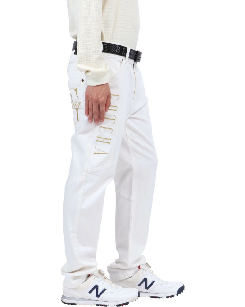 ホワイト：174cm62kg(Lサイズ着用)