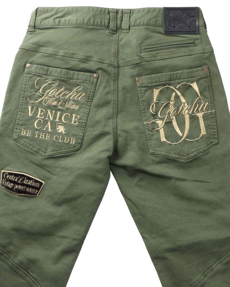 GOOLD GOLF ROCKERS ベージュ ナイロンパンツ GOOLD GOLF ROCKERS ベージュ ナイロンパンツ GOOLD GOLF