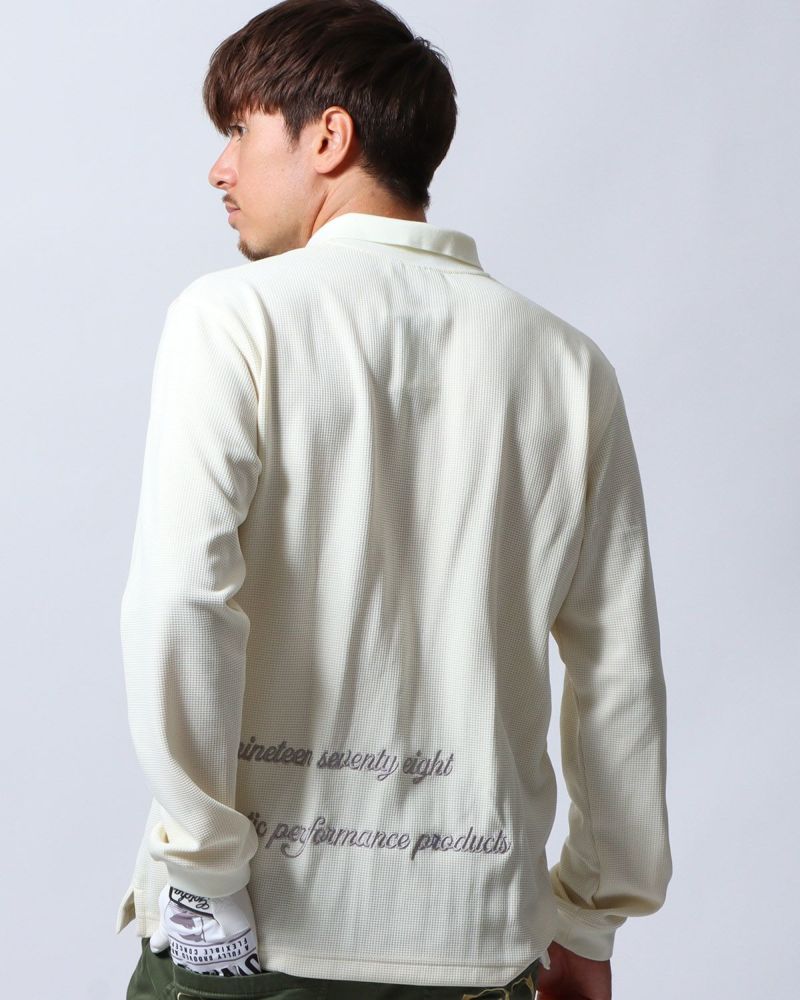 クリーム：180cm/70kg(Lサイズ着用)