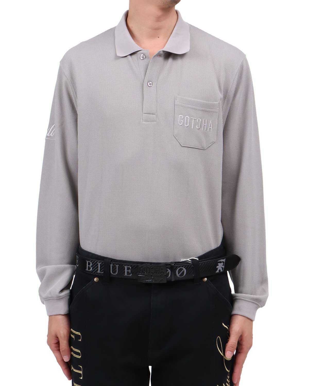 杢グレー：174cm62kg(Lサイズ着用)